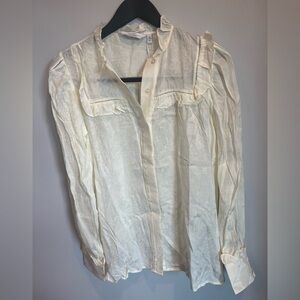 NWT & Other Stories ecru blouse